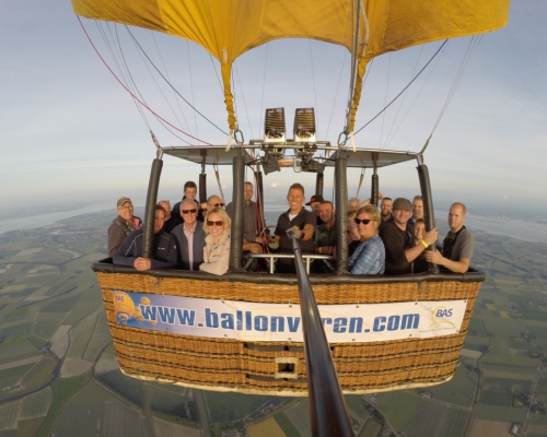 Ballonvaart EHMZ naar Wolphaartsdijk